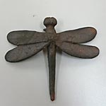 蜻蛉（トンボ）置物 陶器/陶芸作品